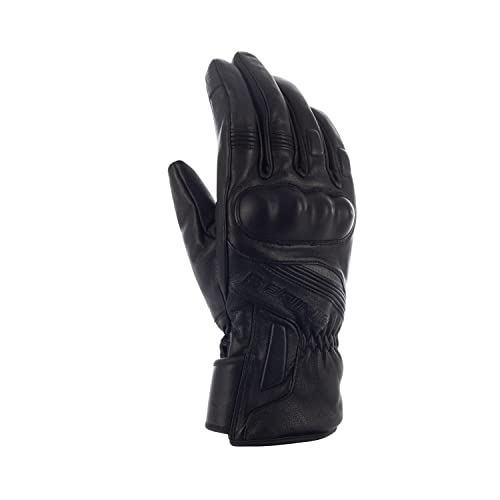 BERING Stryker wasserdichte Motorrad Handschuhe, schwarz, L
