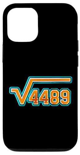 Funny Meme Saying 6 7 Math Square Root 4489 = 67 T-Shirt pour Homme Coque pour iPhone 12/12 Pro