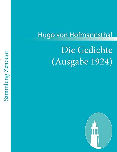 Die Gedichte (Ausgabe 1924) (German Edition)