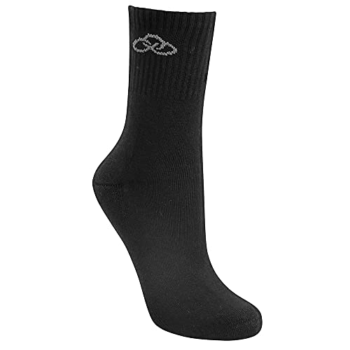 Meia Olympikus Cano Médio Feminina - Preto