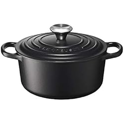 Cacerola Baja Le Creuset Le Creuset Cocotte redonda de hierro fundido, 18 cm, 1, 8 L, Todas Las Fuentes de Calor incluso inducción, Negro Mate, 21177180000430