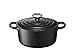 Le Creuset Cocotte Evolution de hierro fundido con tapa, Ø 18 cm, Redonda, Todas las fuentes de calor incl. inducción, 1,8 l, Negro mate