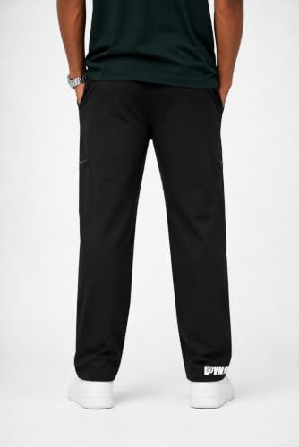 Image of Men's Nylon Crush Track Pants | 190+ GSM Sports & Cargo Joggers | Regular Fit | Zip Pockets | Elastic Waist with Drawstring | Gym, Running, Travel & Casual Wear