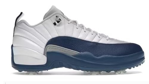 [iCL] GAW[_ Air Jordan 12 XII French Golf shoes Sneaker Casual DH4120-101 [Jbg Blue White (25.5 cm)