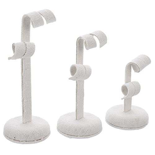 TOVINANNA 3pcs Earring Display Stand Jewelry Showing Rack Earring Studs Rack Home Jewelry Storage