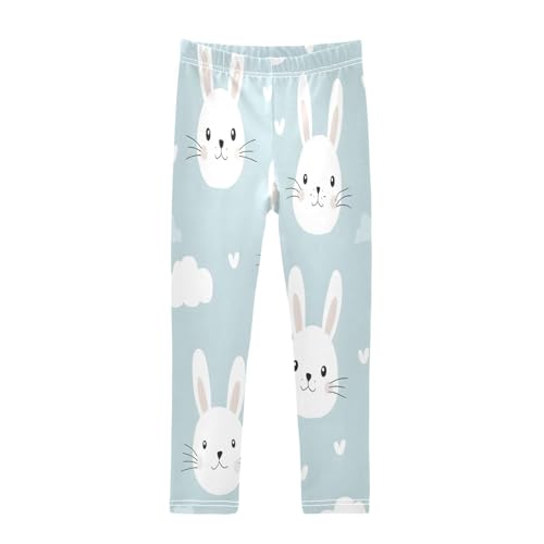 Toddler Girls Leggings Printed Yoga Pants Leggings Rabbit Heads for Kids