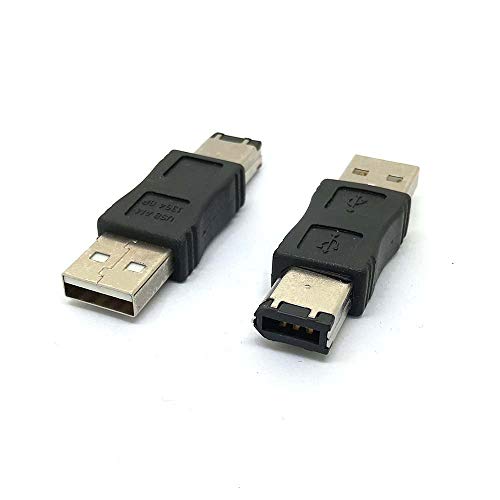 Toptekits LYSB019677YF6-CMPTRACCS Firewire Ieee 1394 6 Pin Male To Usb A Male Convertor Jack M/M Adapter thumb #3