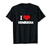 I Love Kombucha T-shirt pour amateurs de kombucha et brasseurs T-Shirt
