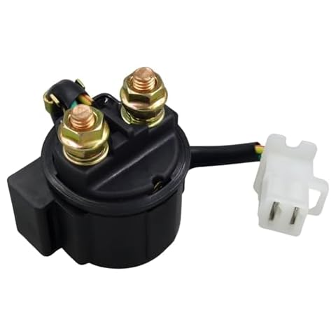 ELIFEPARTS Motorcycle Starter Solenoid Relay Compatible with 1988-2000 FourTrax 300 TRX300, Compatible with 1995-2000 300 FourTrax TRX300FW 35850-HC4-000 Cover