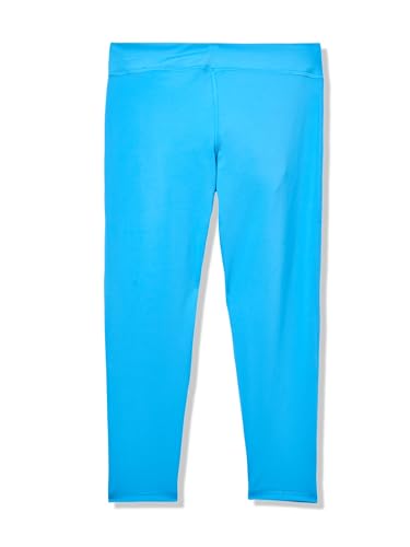Under Armour Girls Motion Solid Crop Leggings, (452) Ether Blue / / White, X-Large3