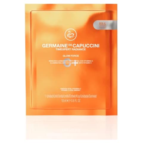 Germaine de Capuccini - Timexpert Radiance C+ | Glow Force Mask - Vitamin C Anti-Fatigue Facial Mask - Extraordinary luminosity and nourishment in 15 minutes - 0.6. Fl oz Cover