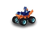 Neumáticos grandes Dickie Toys Cat Giantz PJ Masks-Juego de Ruedas Grandes (1:64, 9 cm, Incluye Figura de Gato Car), Multicolor (203141015)