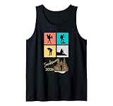 Jacobsweg 2026 Diseño de Fases del Peregrino del Camino de Santiago Camiseta sin Mangas