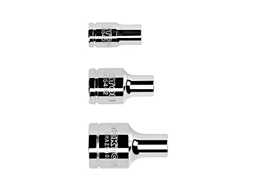 Tekton SHA99021 1/4, 3/8, 1/2 Inch Drive Magnetic Hex Bit Holder Socket Set thumb #1