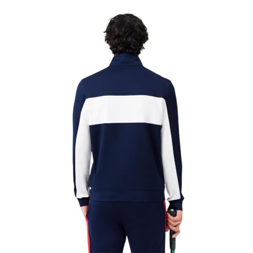 Lacoste Men's Print Branding Zipped Sport Sweatshirt3