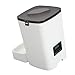 Automatic Pet Feeder, Remote Control, Large Capacity Automatic Cat Dog Feeder for Home, Built in Smart System for Precise Timing and quantified Feeding, with Music Reminder (White)