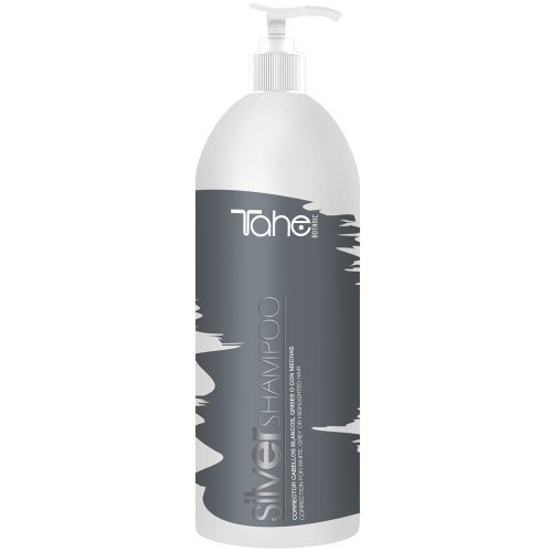 Tahe Silver Shampoo 1000ml Correction for White, Grey or Highlighted Hair