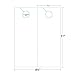 Digital Door Hanger - 4.25" x 11", 100 Door Hangers