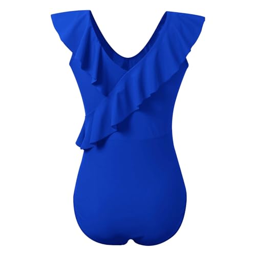 Maillot de bain mignon à volants pour vous sentir belle et confiante - 4