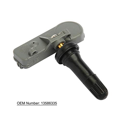 Adaskala TPMS Tire Pressure Monitor Sensor 13586335 Substituição para Cadillac Chevrolet GMC Pontiac