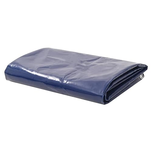 Brokky Telone 650 g/m² 2,5x3,5 m Blu-Telone Impermeabile,Telo in Tessuto e Protettivo,telone Rinforzato occhiellato per Barche,Legno,Piscina,mobili da Giardino,Auto,antistrappo