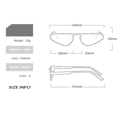 helena Small Cat Eye Sunglasses for Women Trendy Narrow Shades Y2K Style Triangular Shades Metal Outdoor UV4003