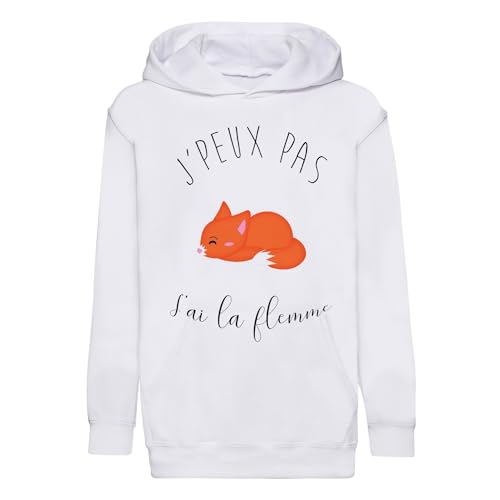 Sweat à capuche enfant renard roux un cadeau d'anniversaire humoristique unique