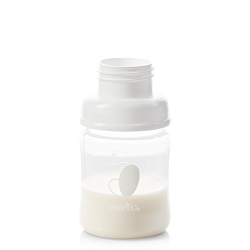 Adaptador extractor de leche Evenflo para biberón cuello ancho miniatura 3