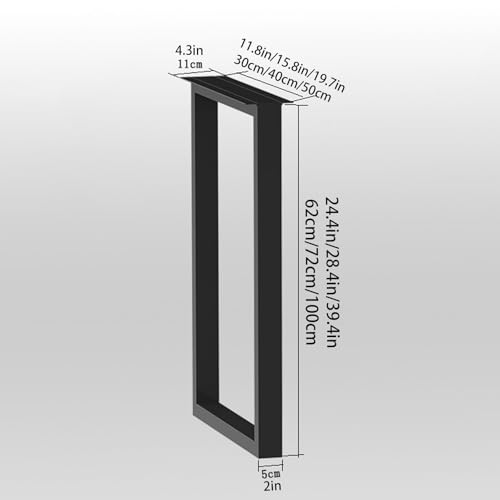 Pieds de table en métal réglables pour stabiliser une table basse sur sol inégal - 8