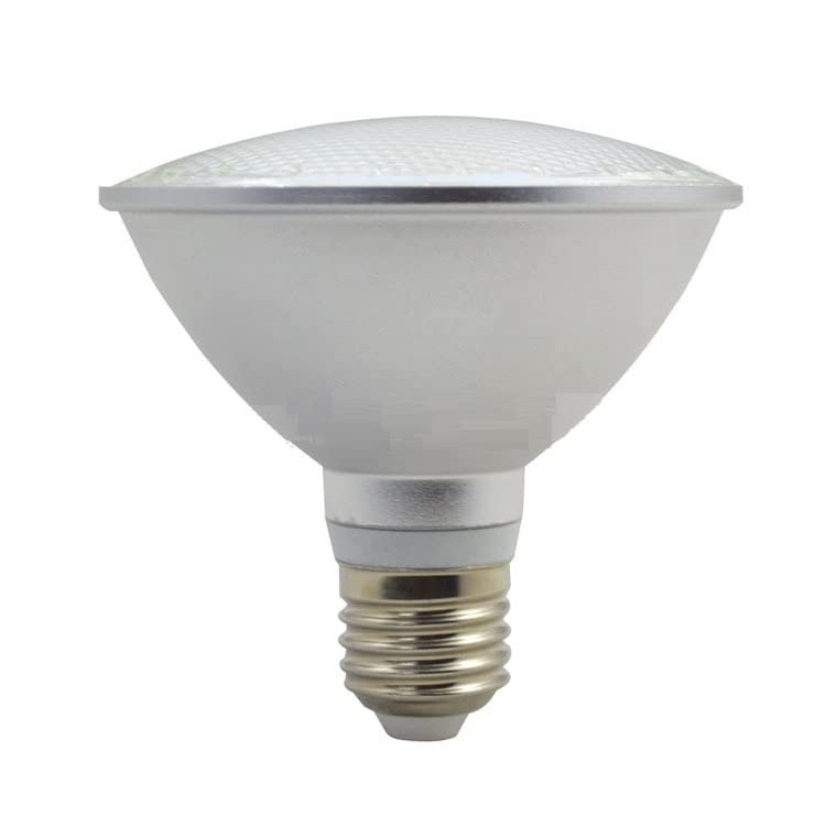 Lanshui Lot de 10 ampoules LED 7W/12W/15W 2835SMD AC85-265V E27 Ampoule étanche en aluminium (blanc chaud, 15 W)