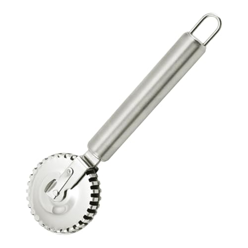 Yianyal Rueda para cortadores de pasta, utensilios de repostería para hornear - Rueda para albóndigas de acero inoxidable | Cortador de cocina no corrosivo Utensilios de horno delicados con borde