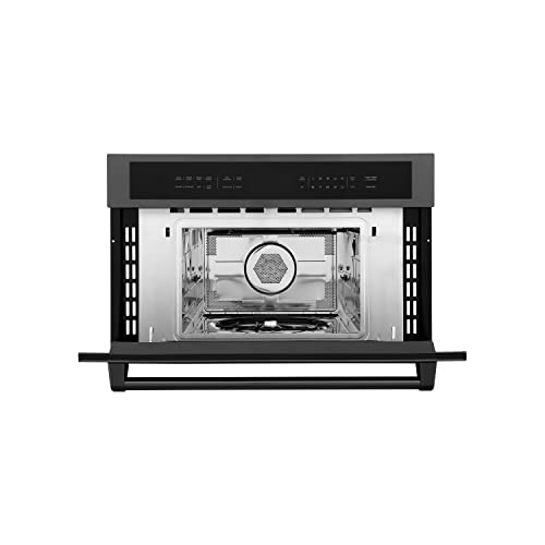 ZLINE-30-16-cu-ft-Built-in-Convection-Microwave-Oven-in-Black-Stainless-Steel-with-Speed-and-Sensor-Cooking-MWO-30-BS ZLINE 30 16 cu ft Built in Convection Microwave Oven in Black Stainless Steel with Speed and Sensor Cooking MWO 30 BS