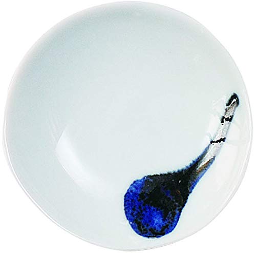 Amazon｜姿月窯 日本製 皿 呉須流し 豆皿 7.3×1.3cm｜小皿