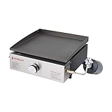 Camplux Gas Griddle Grill, Outdoor Propane Griddle 13,000 BTU, Camping Griddle for Outdoor Cooking...