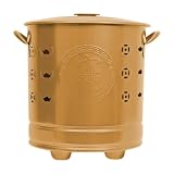 Feuerstelle aus Edelstahl für den Außenbereich, Abfallbehälter für Müll, Schmutz, Holz, Hinterhof, Hof, Terrasse, Garten, Camping, Kamin
