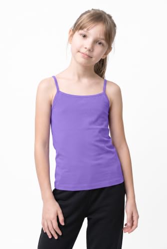 Image of Kurve Girl's Sleeveless Tank Top - Stretch Undershirts Cami Camisole, UV Protective Fabric, Rated UPF 50+ (Made in USA)