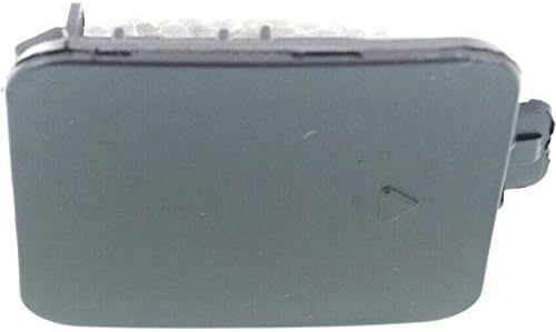 DAT AUTO PARTS Front Bumper Tow Hook Hole Cover Eye Insert Fits 2004-2010 BMW 5 Series Sedan and Wagon Models Without M Package, Primed Plastic, Replaces BM1029112, 51117111787
