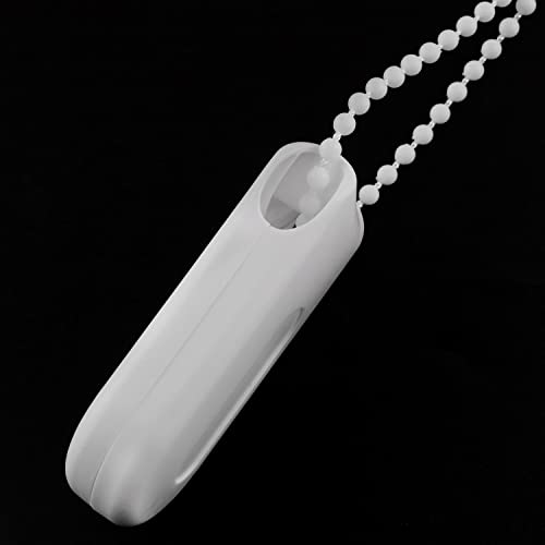 ZZLZX 2PCS Window Blind Cord Handle Tensioner, Plastic Safety Handle Tensioner Device Blinds Accessories, Cord Weight Spare for Vertical Blind, Roller Blinds, White - Thumbnail 2