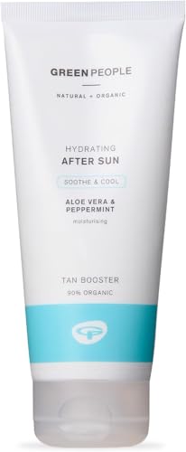 Green People Hydrating After Sun - Natural & Organic - With Aloe Vera & Mint - Vegan & Cruelty Free, 200ml