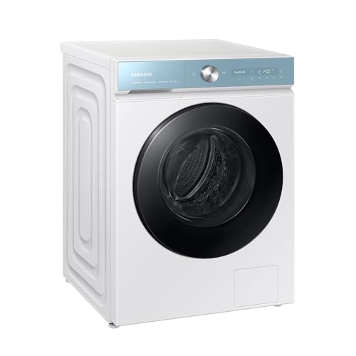 Samsung WW11BB945AGMS2 Bespoke AI Waschmaschine, 11 kg, 1400 U/min, AI Ecobubble, QuickDrive, AI Wash Automatikprogramm, AI Energy Mode, Weiß
