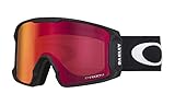 Oakley Line Miner Snow Goggle (Matte Black Frame/Prizm Torch Iridium Lens) with Large Goggle Soft Case