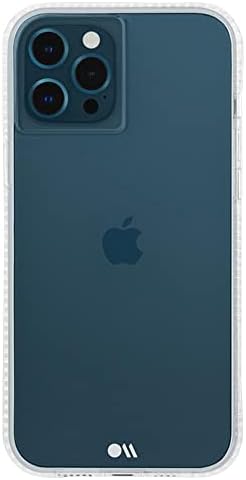 Case-Mate - Tough Plus - Case for iPhone 12 Pro Max (5G) - 15 ft Drop Protection - Micropel - 6.7 Inch - Clear