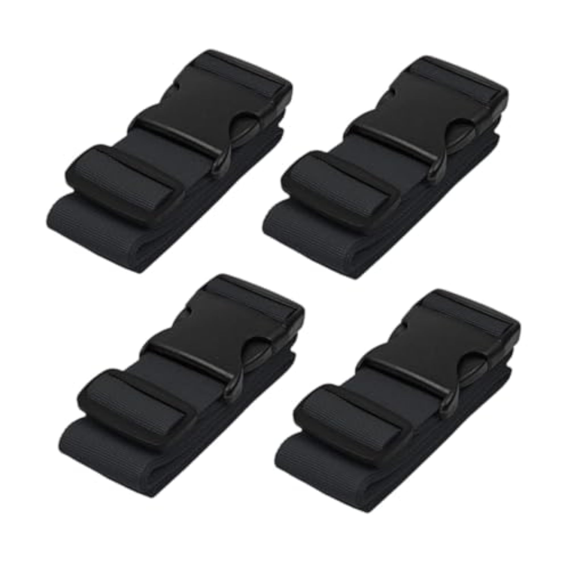 4 Pieces Luggage Straps Packing Strap Portable Bag Strap