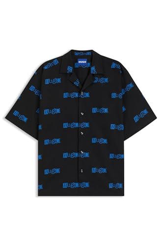 Chemise Relaxed HUGO en coton imprimé pour vos sorties et soirées d'été