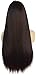 Sheenburphy Wigs Long Wave Silky Heat-Resistant Synthetic Wig Natural Look Party European and Fashion Long Straight Hair Wig wig(18 Inches)