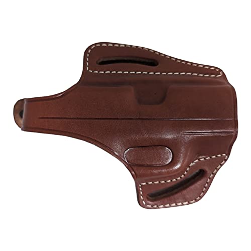 Sig P365 Owb Thumb Break Concealed Cary (Ccw) Holster, Right Hand Draw, 100% Genuine Leather & Handmade, Compatible With Sig P365, Ruger Lcp 380, Sw Bodyguard (Brown) #TOP4
