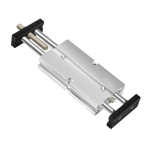 Cylindre pneumatique TNJ 16mm course réglable double arbre - 2