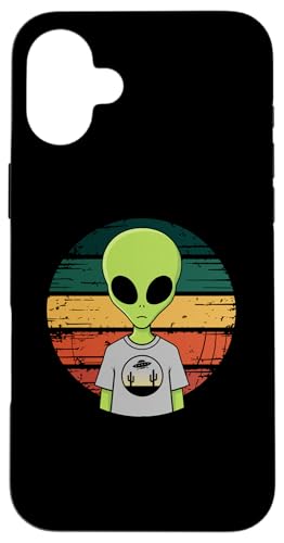 Alien Area 51 Extraterrestrial Event UFO Party �X�}�z�P�[�X iPhone 16 Plus �p