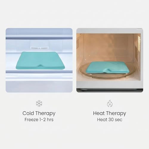 Image of Migraine Relief Cap, Hot & Cold Gel Therapy, Full Head Coverage, Reusable, for Stress, Sinus & Tension Relief