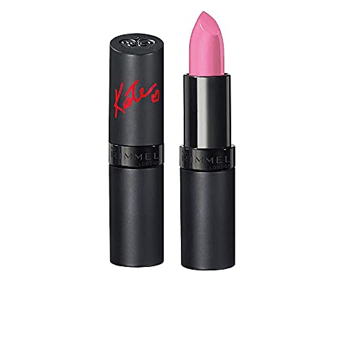 Rimmel Lasting Finish Lipstick by Kate - Up to 8 Hours of Intense Lip Color with Color Protect Technology and Exclusive Black Diamond Complex - 005, .14oz